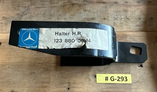 Halter stoßstange hinten - stoßstange,